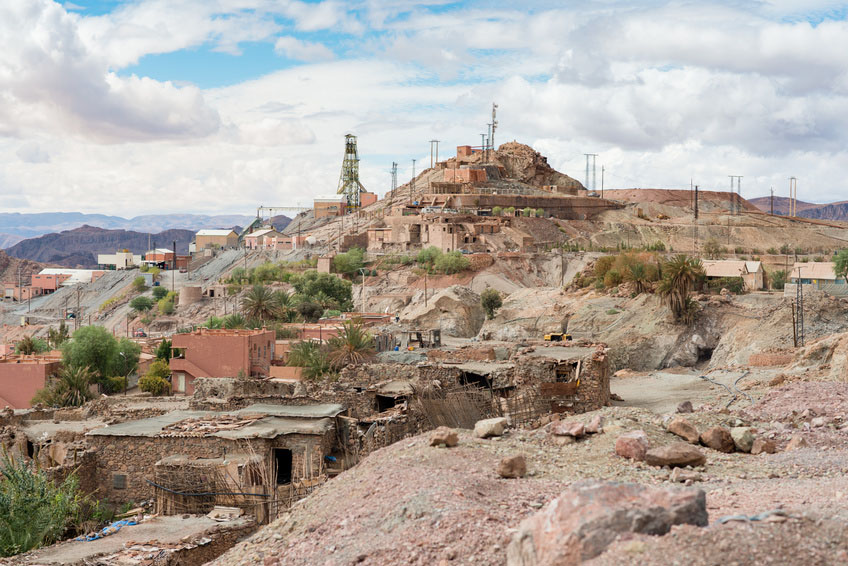Cobalt mine at Bou-Azzer.